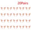 20-1Pairs Halloween Elf Ears Latex Ears for Angel Halloween Cosplay Decoration Masquerade Costume Fairy Photo Props for Girls