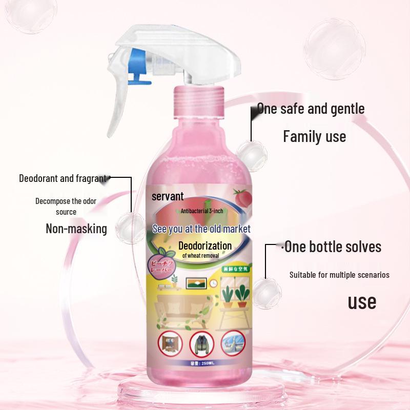 

Дезодоратор для одежды для помещений с множественным эффектом: Устраняет запахи хот-пота и дыма