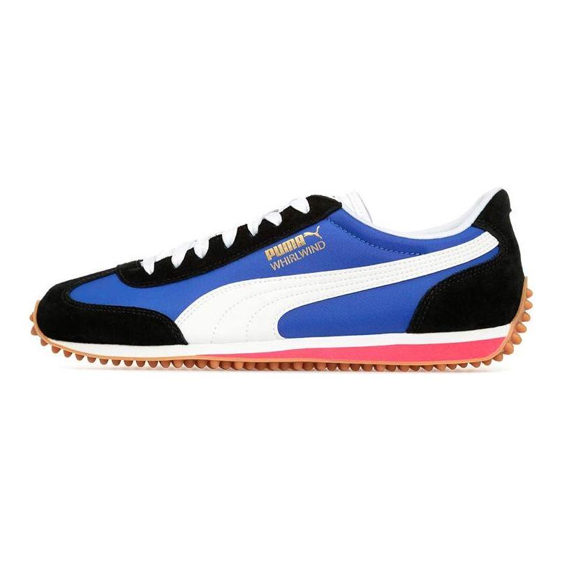 Puma Whirlwind Classic Non-Slip Low-Top Running Shoes Men sneakers Black Blue White 351293-95