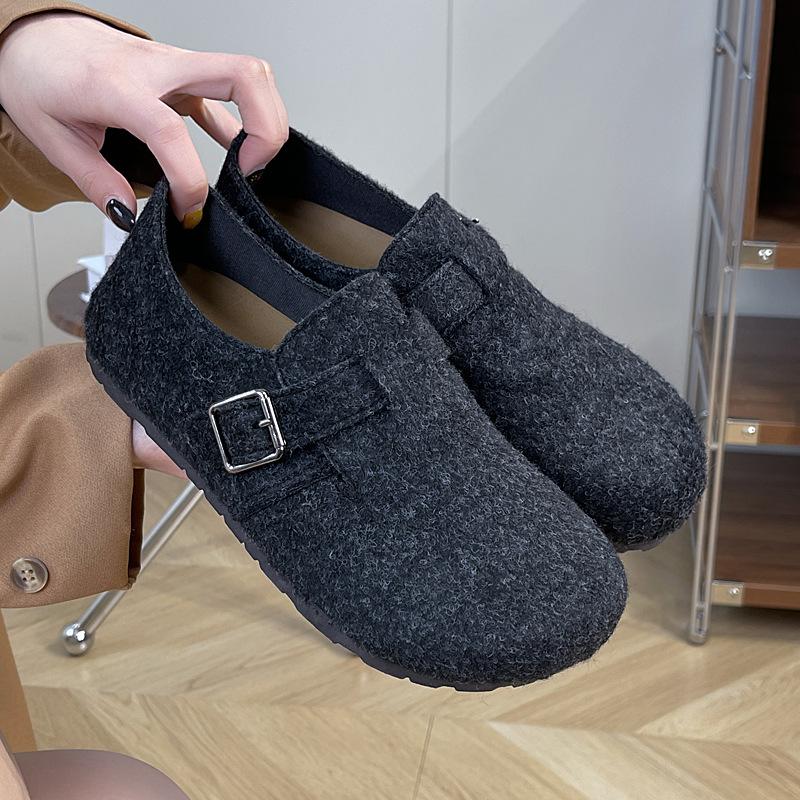 Retro Shoes - One-piece Lazy Shoes, Women's Casual Shoes