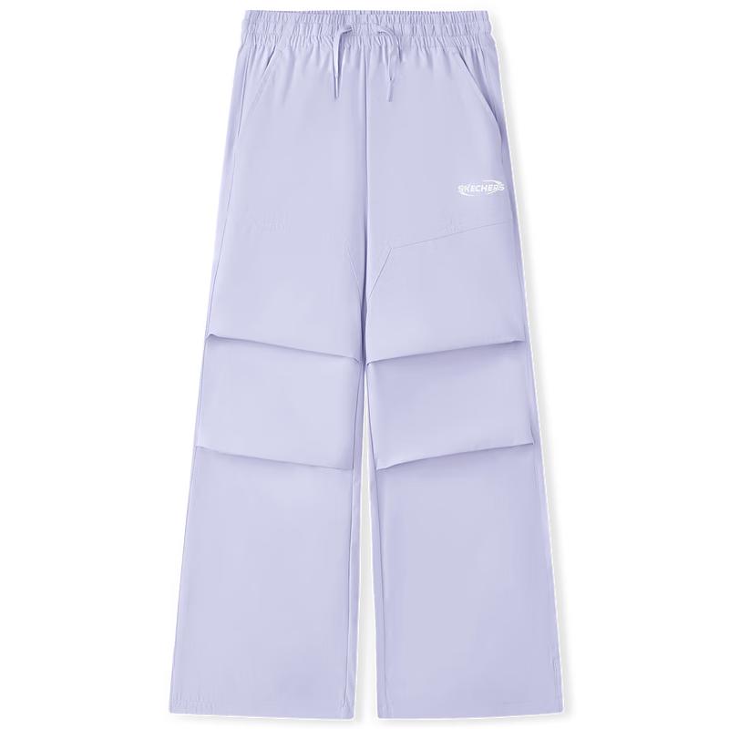 Skechers Kids' Unisex Wide-Leg Casual Woven Pants