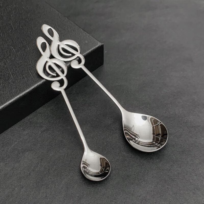 ZISIZ Creative Music Note Coffee Stirring Spoon