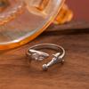 Dolphin Ring - Stainless Steel Open Ring - Simple Ring Jewelry