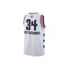 Nike NBA 2019 All-Star Milwaukee Bucks Giannis Antetokounmpo Jersey 'White' Men's AQ7297-100