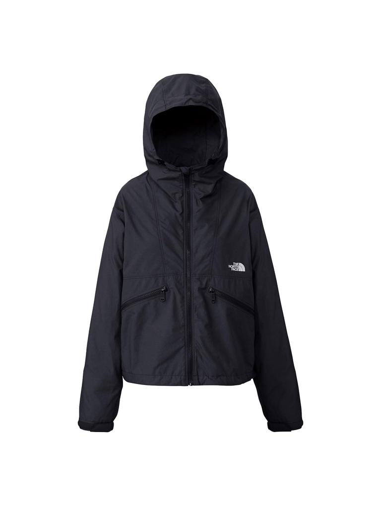 The North Face Short Compact Size M Jacket, Black,
