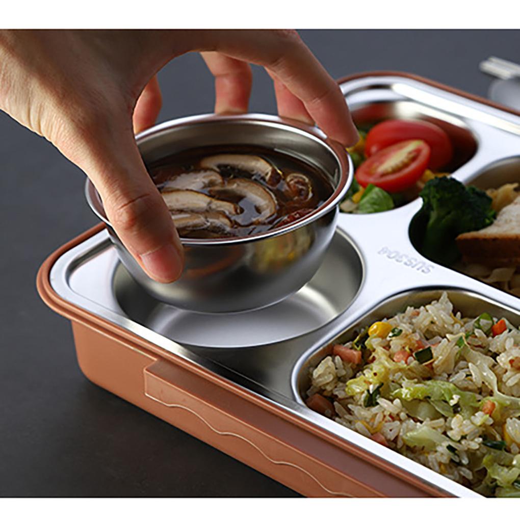 Lunch Box Stainless Steel Leak-Proof Food Case Heat Insulation Storage Container
