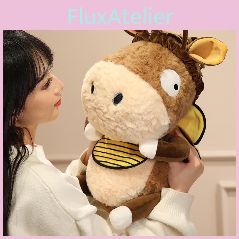 Little Plush Donkey Toy Cute And Adorable Bee Donkey Doll Stuffed Gift Animal