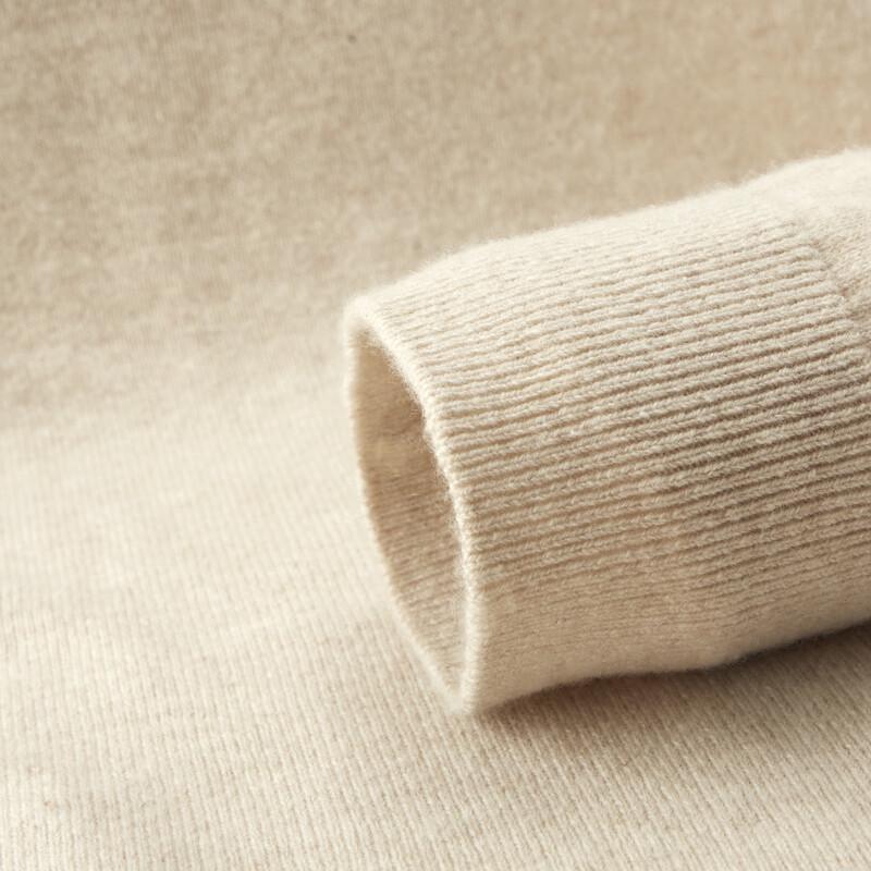 Shanshan Men's 100% Cashmere Stand-up Collar Pullover Sweater