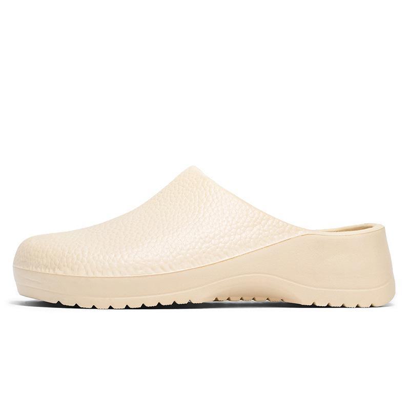 Waterproof Chef Shoes & Fashionable White Nurse Slippers: Summer Collection for Couples