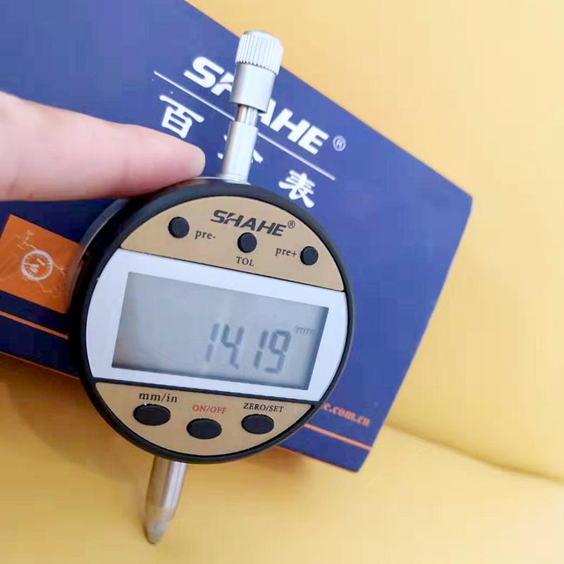SHAHE Precision Digital Dial Indicator 0-50.8mm, 0.001mm Resolution