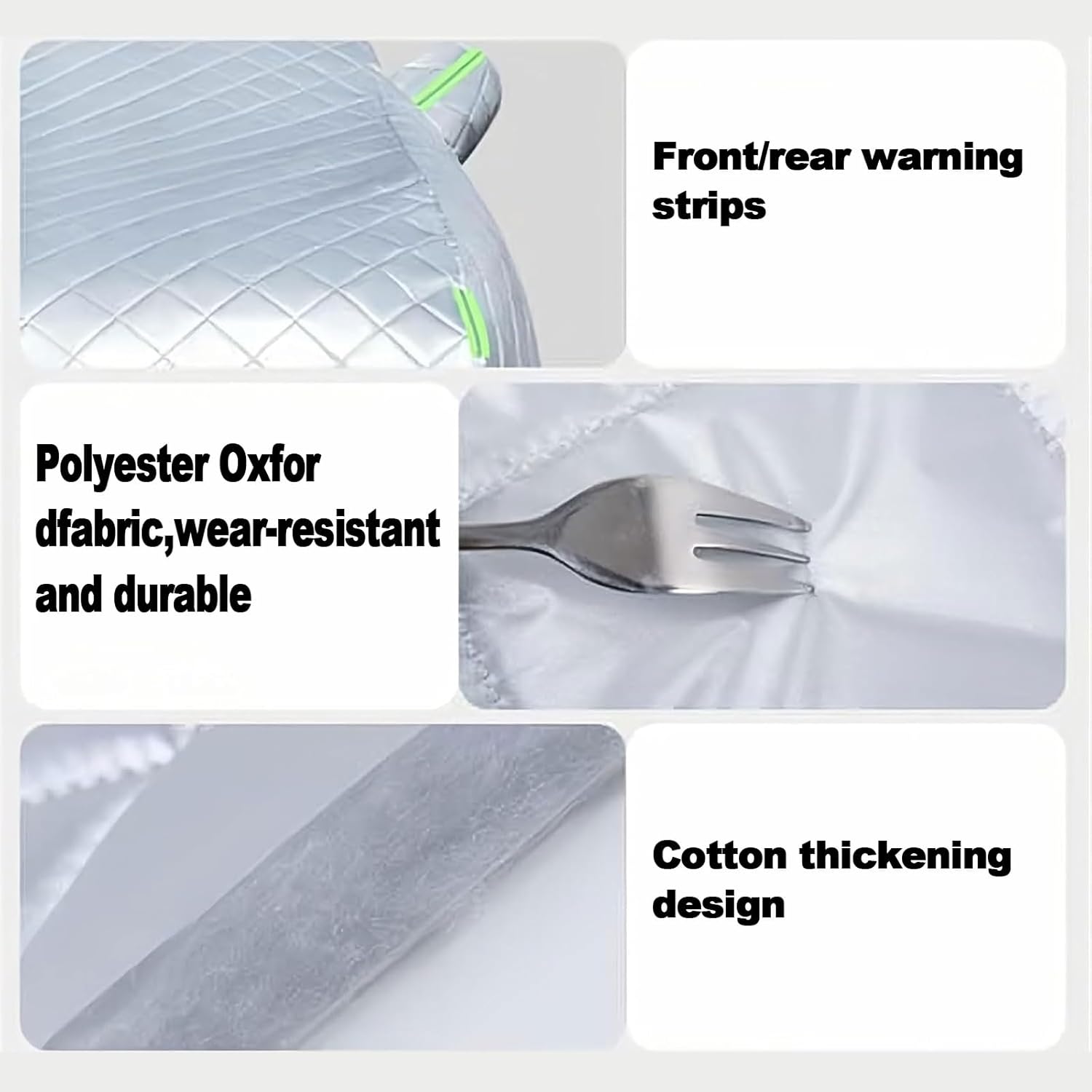 

2025 Upgraded Car Cover Hail Protection,5 Storeys Thicken Hail Blankets for Car, Durable Snowproof Waterproof Windproof Sun Uv Protection Hail Suv