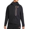 Nike Sweatshirts Men's Black Hooded Moderate Cardigan DD4803-010