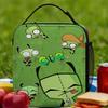 Invaders Zims Gir Lunch Bag Portable Insulated Lunch Box Women Office Graphic Cooler Bag Vintage Waterproof Thermal Lunch Bags