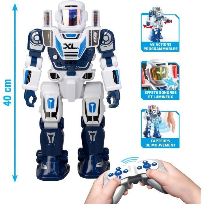 Robot radiocommandé - YCOO - Program a Bot XL - Multidirectionnel - 48 actions programmables - LED & Sons - Des 5 ans