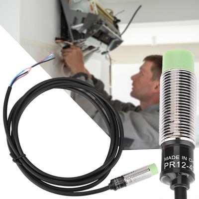 Sensor de proximidade tipo cilíndrico 3 fios normalmente aberto interruptor indutivo para automotivo