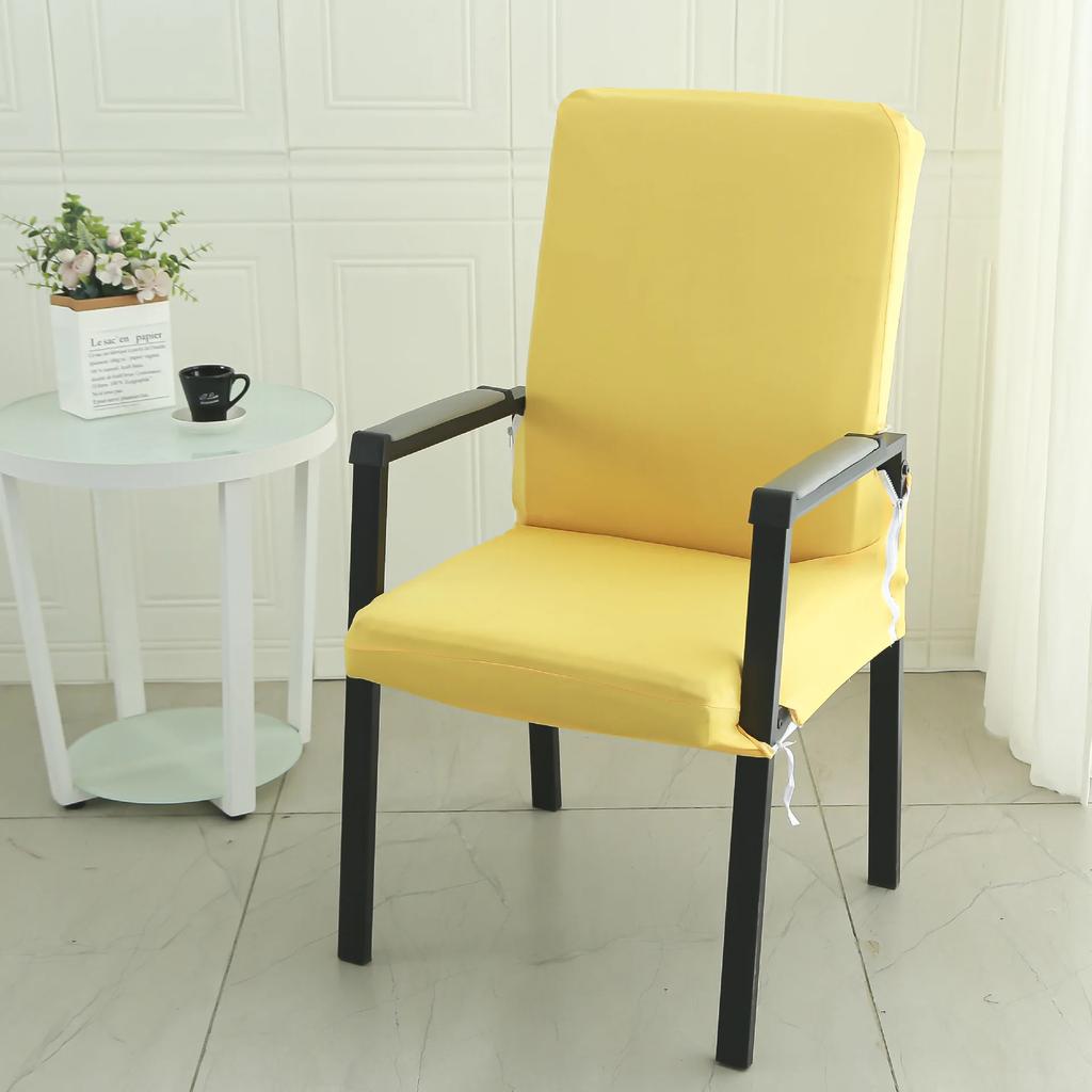 Printed Floral Elastic Computer Office Chair Cover Anti-dirty Rotating Stretch Gaming Desk Seat Chair Slipcover for Armchair