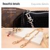 Four-Leaf Clover Luxury Decorative Bag Strap and Keychain Accessory
