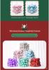 Electroplated Christmas Tree Ornament: Shiny, Colored Hanging Ball Decoration