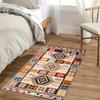 VIKAMA Retro Ethnic Style Carpet Colorful Mat Doormat Welcome Mat Warm Large Area Rug For Bedroom Carpet For Live Room Home Deco