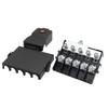User Friendly Fuses Box For Marine Boat Electrical Upgrade 5/3 Circuit Management Plastic Construction Easy Installation