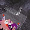 100pcs Halloween Decoration Plastic Clear Candy Bags Cookie Plastic Bag for Gift Packaging Pouch Wedding Birthday Party