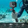 Action Camera GO Ultra Waterproof Metal Case & Buoyancy Kit for Underwater Photography and Diving, Supports Horizontal & Vertical Shooting.