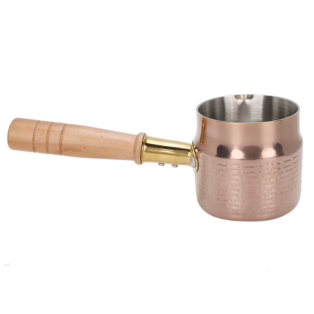 Thickened Stainless Steel Milk Pot Butter Chocolate Melting Pot Sauce Pan for Restaurants Kitchens