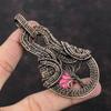 Tree Of Life Thulite Pendant Copper Wire Wrapped Gemstone Pendant Copper Wire Wrap Jewelry Handmade Pendant Gift For Women Beautiful Jewelry