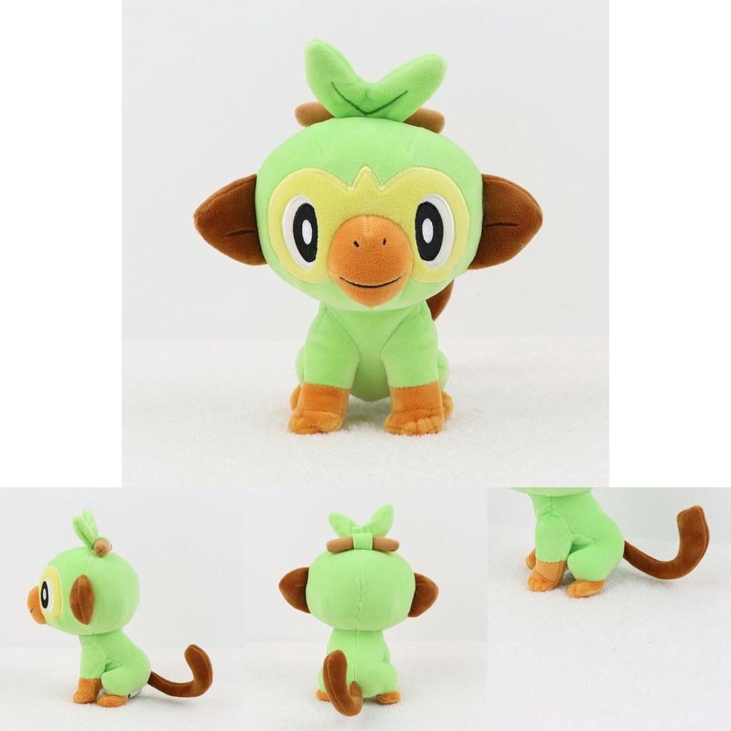 Entzückendes 7,8 Zoll Pokemon Grookey Plüschtier Weiche Stoffaffe Puppe
