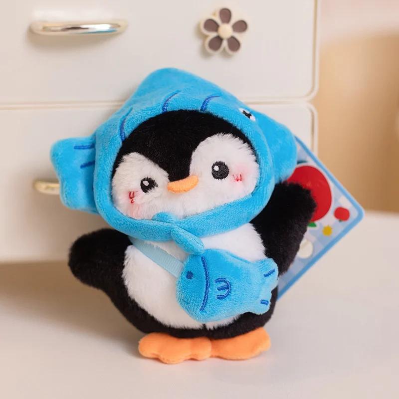 Squishy Penguin Plush Toy Pendant Soft Cute Adorable Penguin Keychain Stuffed Animal Gift for Kids Backpack Bag Decoration
