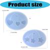 DIY Resin Craft Silicone Mold, Single Translucent Casting Mold for Soap, Candle and Handmade Decoration Projects