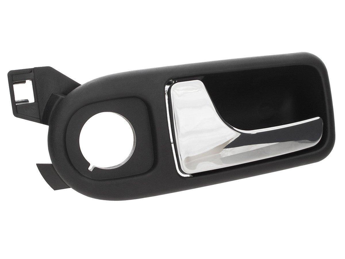 VW Lupo 99-06 interior door handle BLACK + CHROME left