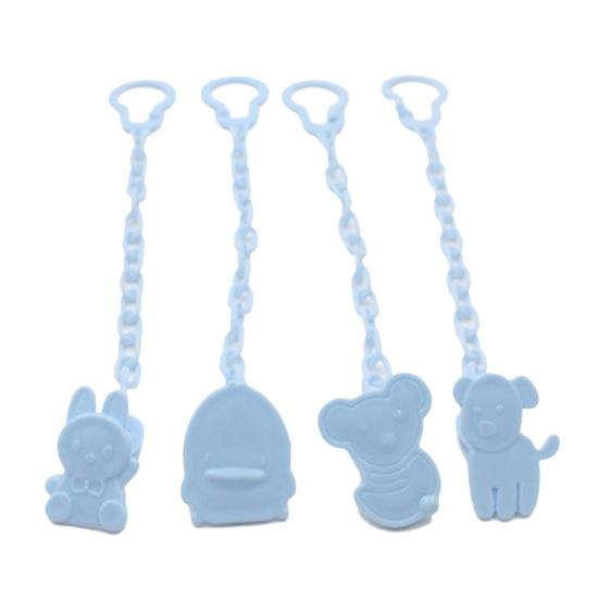 Anti-lost Baby Pacifier Clip Chain Cartoon Animal Infant Dummy Nipple Holder