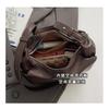 IELGY Ladies Korean Version Large-Capacity Pleated Dumpling Bag High-End Casual Commuter Underarm Bag Can Be Cross-Body