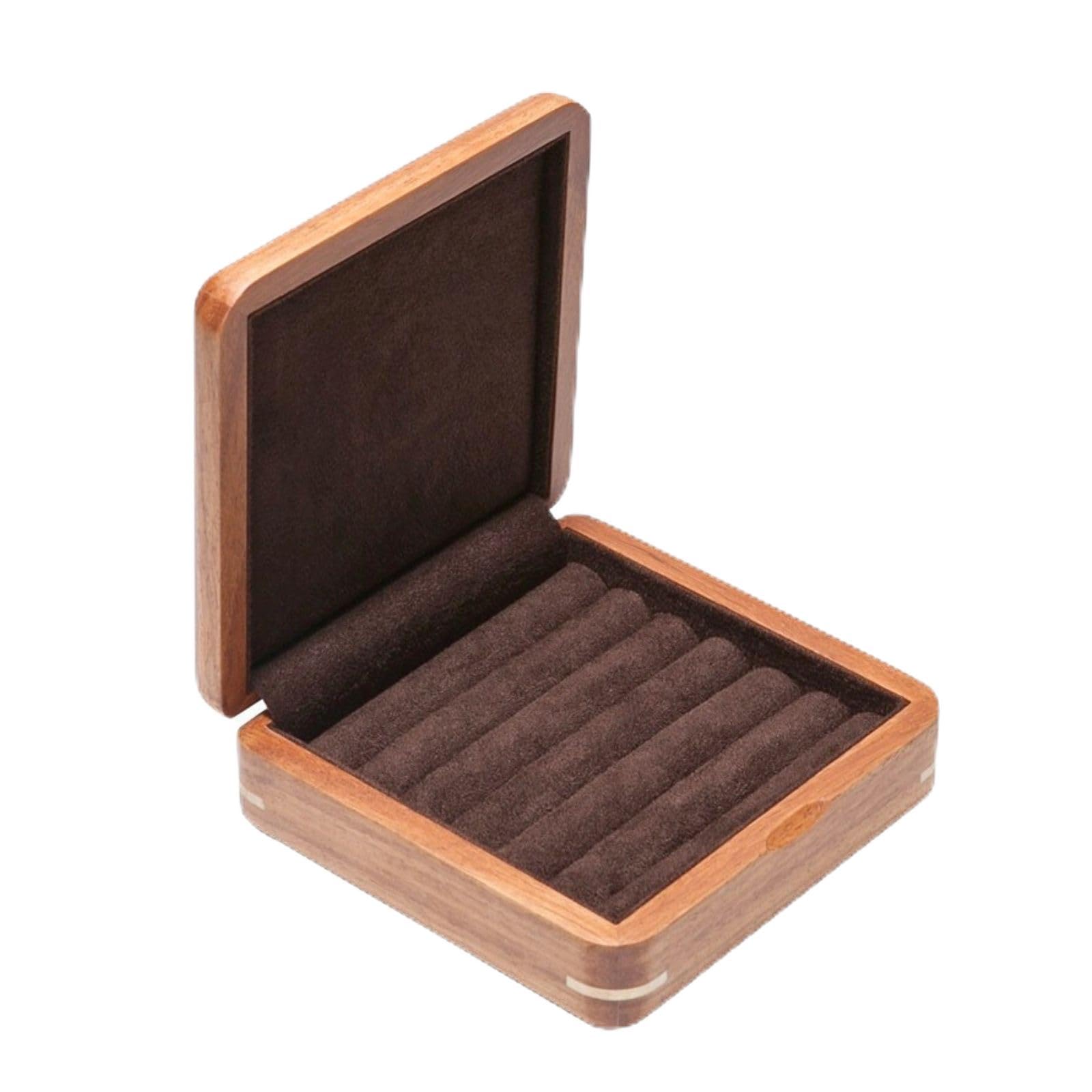 

Cufflink Wooden Ring Cufflink Cufflink Accessory Ring Large Jewelry Handmade by Craftsmen Dark Brown Case, Case, Men s Storage, Case, Organizer, Case,