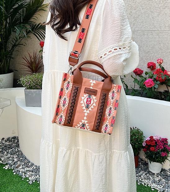 

2025 New Ladies Bohemian Vintage Canvas Large Capacity Handheld Shoulder Bag Handbag хаки
