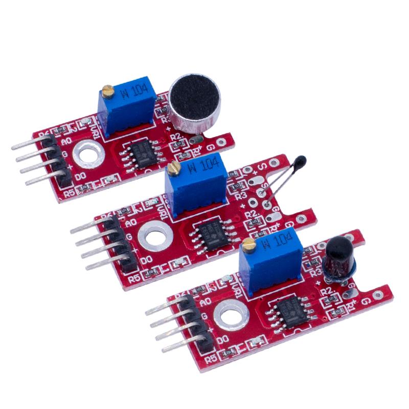 LIZAO 37/45 in 1 Sensor Kit, Assorted Sensor Modules Compatible with Arduino for DIY & Educational Projects