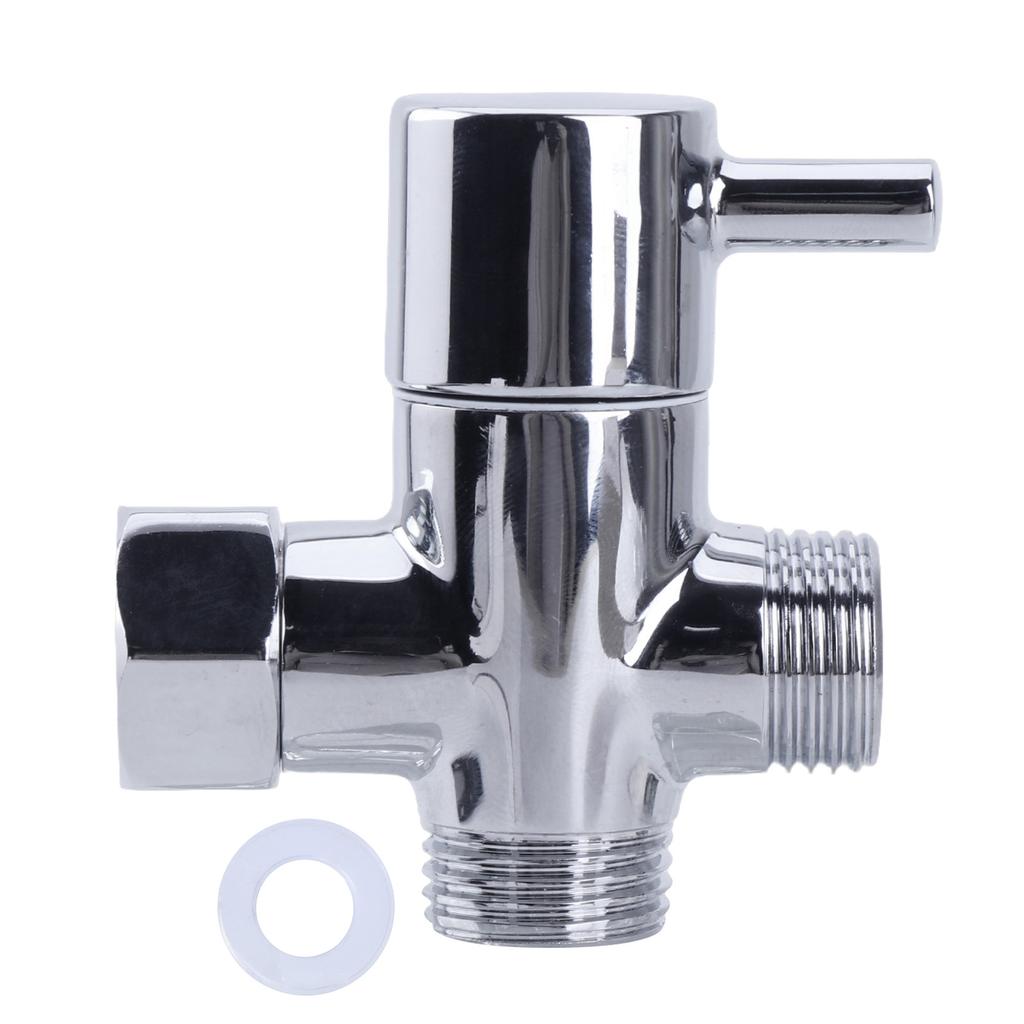 Easy to Use 3 Way Shower Switches Multifunctional 3 Way Shower Connector Simple & Effective 3 Way Water Diversion