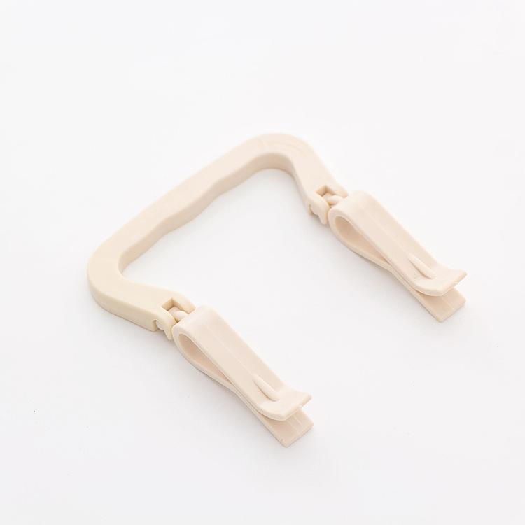 2pcs Garbage Bag Clip Holder Strong PP Material for Securing Trash Bags To Cans