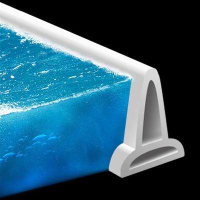 Waterproof Shower Water Dam Collapsible Water Barrier Strip Water Stopper  Bathroom Kitchen