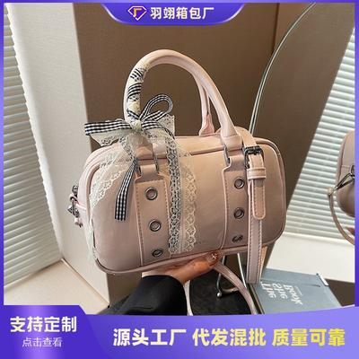 Nischhandväska dam sommar ny liten fräsch och moderiktig axelväska mångsidig messenger-väska