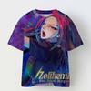 Children T-shirt for Boys Girls Fashion Anime Movie Tees Kids KPop Demon Hunters Huntrix Funny Short Sleeve T Shirt Gifts