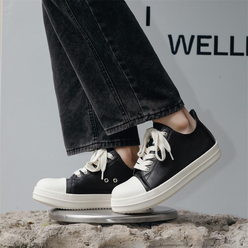 High Quality Low-top Simple Wind Comfortable Casual Shoes Outdoor Street Photography Lace-up Skateboard Shoes