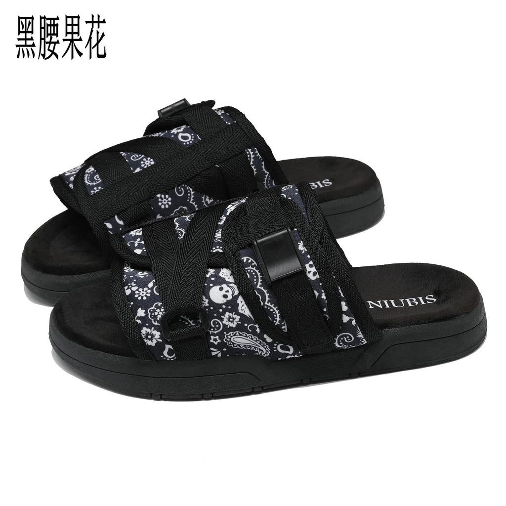 Fashion New Style Men's Casual Canvas Slippers Summer Outdoor Couples Beach Flip Flops Men Shoes