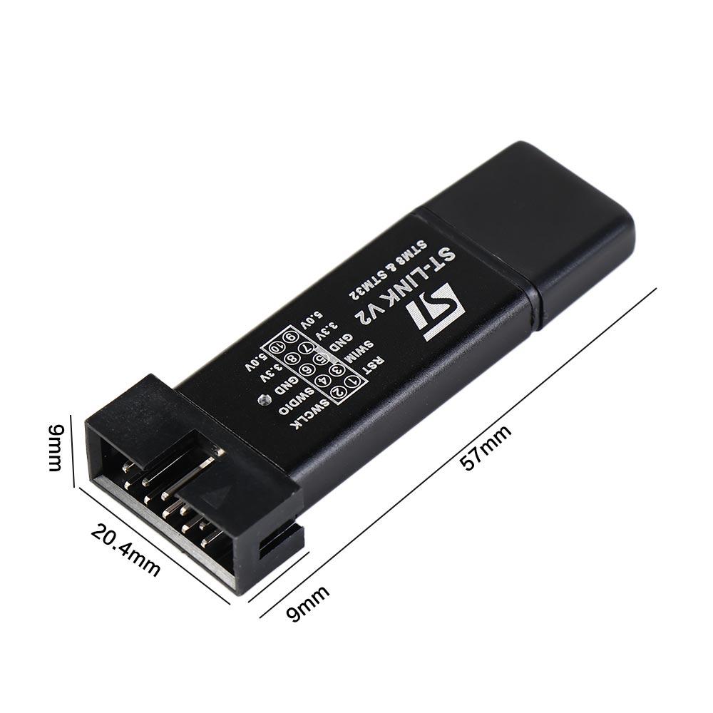 ST LINK Stlink STM32 Simulator ST-Link V2 STM8 STM32 Random Color Download Programmer Stlink Downloader Line