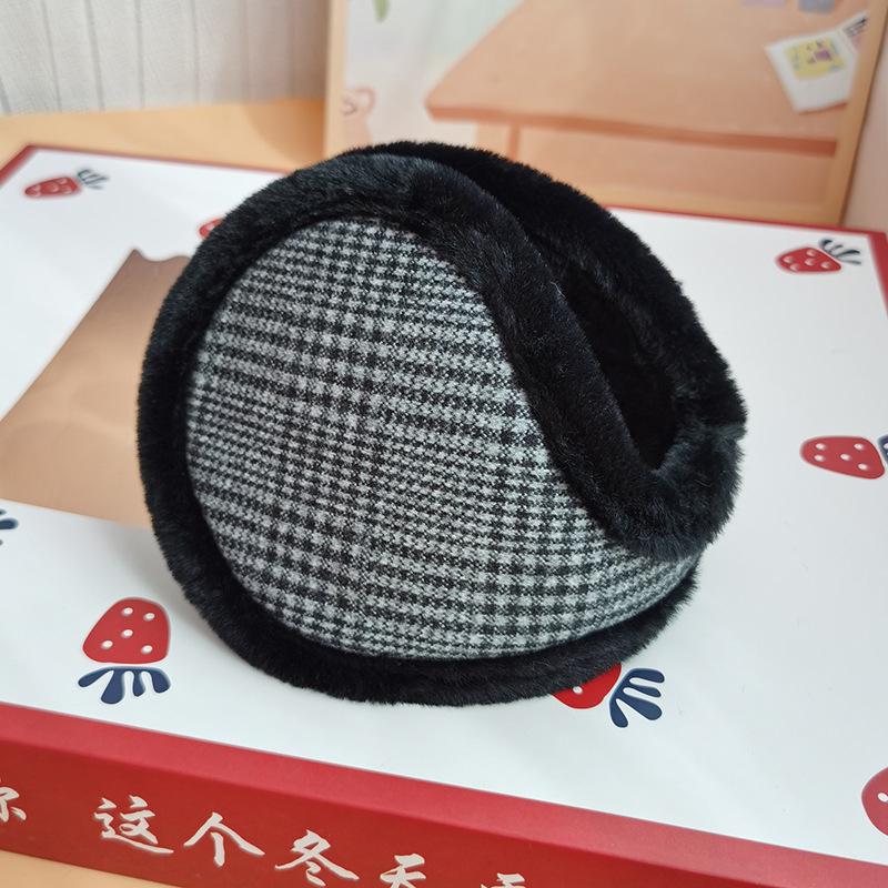 Korean Style Cute Women's Winter Earmuffs - Thick, Lined, Warm, Anti-Freeze Ear Protectors