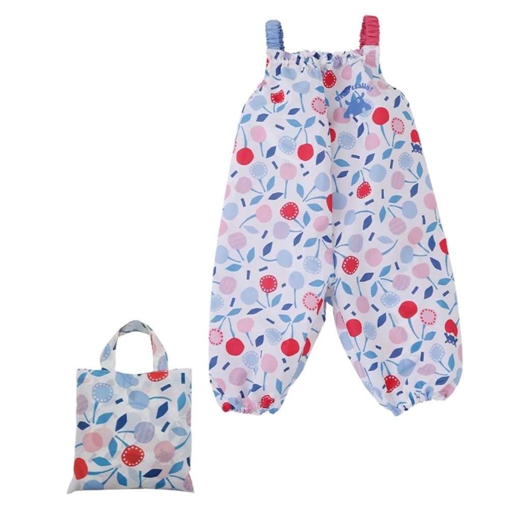 Ogawa Kukka Hippo Sandbox Elastic Includes Storage Product 83373 Kids' Playwear, 90cm, (Cherry) Wear, Stain-Resistant, Hem, Water-Repellent,