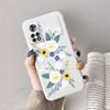 Case For Poco X4 Pro 5G Poco M4 Pro Cute Heart Flower Back Cover Soft Silicone Matte Protective Funda For Xiaomi Poco X6 X5 Pro