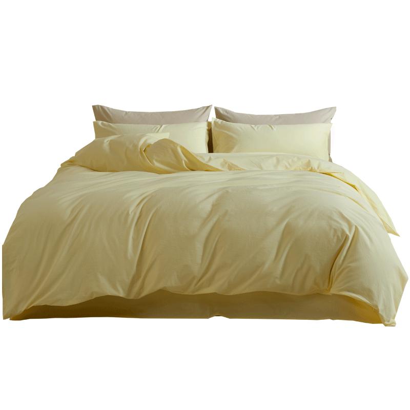 MIDO HOUSE 60-Thread Count Cotton 3-Piece Bedding Set