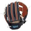 KAISER Tombo Baseball for Catch and for Upper Elementary School and Family Black X Brown 11-inch KW-344 Glove, Practice, Students, Softball, Leisure,